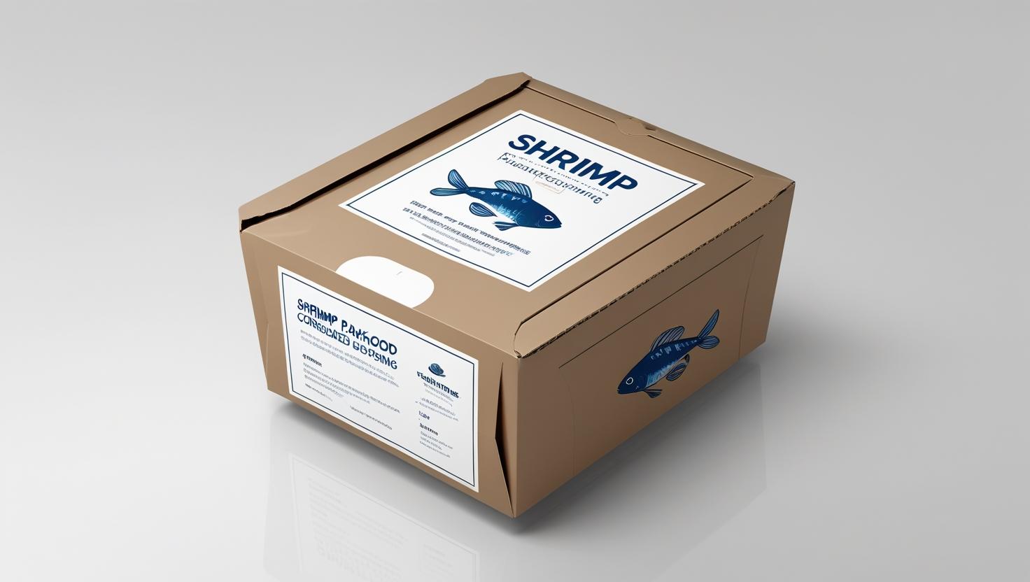 Shrimp Packaging Boxes - Image 1